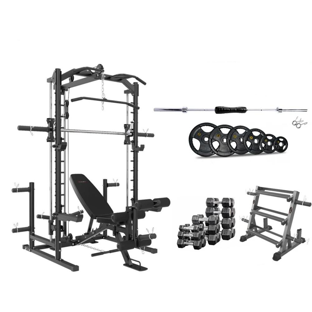 Trojan TRSM700 Half Smith + Lat Pull Down Package PAK2